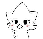  anthro avian avio_(avioylin) avioylin beak blush boy_kisser_(meme) chibi looking_at_viewer low_res male simple_background solo 