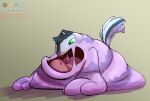  absurd_res dustyerror generation_1_pokemon goo_(disambiguation) goop grimer hi_res muk nintendo pokemon pokemon_(species) slime transformation 