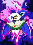  bat big_ears cloak clothing fangs flying fur gem generation_6_pokemon hair hi_res jewelry male mammal naruga_(shadowsoulful) nintendo noibat pokemon pokemon_(species) poncho purple_body purple_fur shadowsoulful solo spread_wings tail teeth white_body white_fur white_hair wings yellow_eyes 