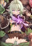 3boys 3girls absurdres arm_grab belt black_belt black_pantyhose blank_censor blonde_hair blood blush brown_cape brown_shorts cape censored character_request clothed_sex colored_skin cum cum_in_pussy cum_on_hair elf goblin goblin_slayer! green_eyes green_shirt green_skin hetero high_elf_archer_(goblin_slayer!) highres interspecies jon_(pixiv31559095) long_hair low_twintails medium_hair mind_control missionary multiple_boys multiple_girls nipples on_floor open_mouth overflow pantyhose penis pink_hair pointy_ears pov priestess_(goblin_slayer!) pussy rape scared sex shirt shorts solo_focus spread_legs torn_clothes torn_pantyhose torn_shirt torn_shorts twintails vaginal wide-eyed 