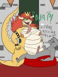  absurd_res anthro bean_bag belly bellyjob big_belly bowser bowsette_meme bracelet burping collar cowgirl_position crossgender crown dungeon duo felid feline female from_front_position genitals headgear hi_res jewelry koopa male male/female mammal mario_bros meme nintendo on_bottom on_top penis royalty rumbling_stomach scalie sex slightly_chubby spiked_bracelet spiked_collar spiked_tail spikes spikes_(anatomy) super_crown trigger12_(artist) trigger_(trigger12) 
