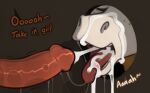  anthro bodily_fluids cum cum_in_mouth cum_inside cumshot daisy_(oc) duo ejaculation equid equine female genital_fluids glory_hole horse keith_(marsminer) male male/female mammal mustelid oral otter saliva 