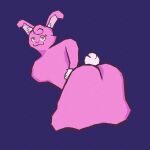  big_butt butt female ghost hi_res huge_butt lagomorph leporid looking_at_viewer mammal monster pac-man pac-man_(series) pink pinky rabbit spirit 