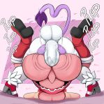  amy_rose anal anthro balls big_balls big_butt big_penis biped blaze_the_cat butt clothing duo female genitals gynomorph hi_res huge_balls huge_butt huge_penis hyper hyper_balls hyper_genitalia hyper_penis ichi_nsfw intersex intersex/female penis piledriver_position sega sex sonic_the_hedgehog_(series) torn_clothing upskirt 