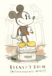  anthro balls barry_blitt david_(michelangelo) disney flaccid genitals hi_res male mammal mickey_mouse mouse murid murine penis rodent solo the_new_yorker 