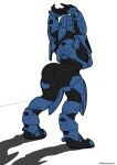  absurd_res alien armor big_butt bodysuit breasts butt cammy_stretch clothing female halo_(series) headgear helmet hi_res methados microsoft sangheili skinsuit solo stretching thick_thighs tight_clothing wide_hips xbox_game_studios 