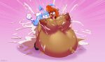  2023 ambiguous_penetration anthro anthro_on_anthro anthro_penetrated anthro_penetrating anthro_penetrating_anthro areola balls bear belly big_belly big_breasts blush bodily_fluids breasts buster_bunny clenched_teeth cum cum_inflation cum_inside digital_media_(artwork) duo excessive_cum excessive_genital_fluids female female_penetrated genital_fluids genitals hair hi_res huge_breasts hyper hyper_belly inflation julie_bruin lagomorph leporid male male/female male_penetrating male_penetrating_female mammal nipples open_mouth pawpads penetration pink_pawpads rabbit schwoo sex simple_background teeth tiny_toon_adventures tongue tongue_out warner_brothers 