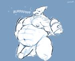  abs anthro balls bee_(maybee) belly beverage big_balls big_belly big_muscles big_penis bloated blue_background body_hair burping catrubs chest_hair fin fin_piercing fish furgonomics furry-specific_piercing genitals hi_res lidded_eyes male marine monochrome musclegut muscular muscular_anthro muscular_male navel nipple_piercing nipples nude open_mouth overweight overweight_anthro overweight_male pecs penis piercing portrait shark sharp_teeth simple_background soda soda_bottle solo teeth three-quarter_portrait twitter_handle vein veiny_penis 
