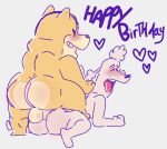  ahegao anal anal_penetration anukkyt canid canine canis dogs_in_space domestic_dog duo garbage_(dogs_in_space) happy_(dogs_in_space) happy_birthday hard_sex herding_dog hi_res humanoid looking_pleasured male male/male mammal netflix open_mouth pastoral_dog penetration poodle sex skinny slightly_chubby tall welsh_corgi 