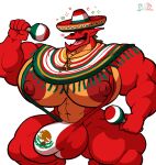  accessory american_dragon:_jake_long anthro big_bulge big_nipples bobthetanuki brainwashing bulge clothing disney dragon hat headgear headwear huge_bulge huge_moobs huge_nipples intelligence_drain jake_long male maraca mexican_flag mexican_flag_bikini mind_alteration muscular muscular_anthro muscular_male musical_instrument nipples percussion_instrument personality_change quechquemitl red_body red_scales scales solo sombrero spiral_eyes stereotypical_mexican 