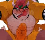  2023 abs anthro ape balls biceps blush blush_lines bodily_fluids bowser bracelet collar digital_media_(artwork) donkey_kong_(character) donkey_kong_(series) dragon dripping duo erection eyebrows first_person_view genital_fluids genitals gorilla haplorhine hi_res horn hyaku_(artist) imminent_sex jewelry koopa leg_over_thigh licking licking_lips looking_at_viewer male male/male male_pov mammal mario_bros muscular muscular_male narrowed_eyes nintendo nude one_eye_half-closed penis precum precum_drip precum_string primate raised_eyebrow reptile scalie spiked_bracelet spiked_collar spikes spread_legs spreading sweat sweatdrop tongue tongue_out tortoise turtle vein veiny_penis 