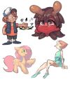  bill_cipher dipper_pines disney equid equine female fluttershy_(mlp) friendship_is_magic gem gravity_falls hasbro hi_res horse human male male/female mammal monster my_little_pony pearl_(gem) pony yunlongchen zhu_(character) 