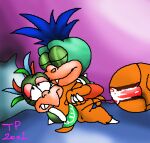  age_difference anthro female jessica_koopa koopa koopaling larry_koopa lewrancelaura low_res male male/female mario_bros nintendo scalie solo the_koopa_girls younger_female younger_male 