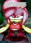  absurd_res amy_rose angry anthro breasts building clothed clothing detailed_background dialogue dress duo english_text female first_person_view fully_clothed fur green_eyes hair hi_res house looking_at_viewer male male/female male_pov pink_body pink_fur pink_hair red_clothing red_dress sega sonic_the_hedgehog_(series) speech_bubble standing text xptzstudios 