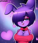  animatronic anonymous_artist anthro bonfie bonnie_(cally3d) female fewtaai fredina&#039;s_nightclub lagomorph leporid machine mammal rabbit robot 