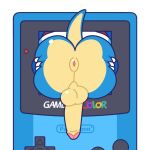 2023 anthro anus artist_name backsack balls big_balls big_butt big_penis blastoise bubble_butt butt butt_focus butt_squish claws console english_text erection faceless_character faceless_male foreskin game_boy_color game_boy_family game_console generation_1_pokemon genitals hand_on_butt hand_on_own_butt handheld_console hi_res huge_butt humanoid_genitalia humanoid_penis long_penis male nintendo palchamon parody partially_retracted_foreskin penis perineum pokemon pokemon_(species) presenting presenting_anus presenting_balls presenting_hindquarters presenting_penis shell simple_background solo spread_butt spreading squish take_your_pick text white_background 