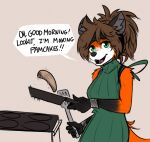  accessory anthro canid canine cooking female food fox headband mammal pancake solo vision_haze vivian_(vision_haze) yttrium_(artist) 