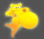  absurd_res antlers areola belly big_areola big_belly big_breasts big_butt breasts butt cartoon_network curvy_figure fairy female glowing hi_res horn hyper hyper_pregnancy looking_surprised nipples penny_fitzgerald pregnant solo the_amazing_world_of_gumball waking_slime wings 