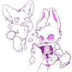  ambiguous_gender anthro blood bodily_fluids clothed clothing duo flucosse gore hi_res lagomorph leporid mammal panties panties_only rabbit ribs tears topless underwear underwear_only 