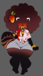  accessory afro ailurid bottomwear bracelet clothing collar dedoggyskullz floral_shirt gambaina_(character) hair_accessory hi_res jewelry male mammal pawpads red_panda shorts solo tail thick_thighs tinted_glasses wide_hips 
