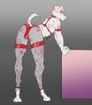  anal anthro butt canid canine canis clion clothing collar dalmatian domestic_dog hi_res male mammal sex solo undressing 