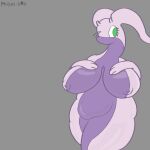  anthro big_breasts breasts female mushisan56 nintendo pokemon pokemon_(species) solo 