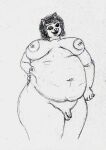  absurd_res animal_humanoid anthro belly big_belly big_breasts big_butt breasts butt cat_humanoid felid felid_humanoid feline feline_humanoid felis garana genitals gynomorph hi_res humanoid intersex intersex/intersex mammal mammal_humanoid nude overweight overweight_intersex penis sketch small_penis solo thick_thighs 