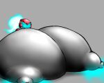  &lt;3 &lt;3_eyes areola beepunz big_breasts black_body bodily_fluids breast_expansion breasts ela expansion female huge_breasts humanoid hyper hyper_breasts lactating machine multicolored_body nipples red_body robot robot_humanoid simple_background solo visor 