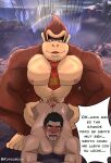  abs anal anal_penetration anthro anthro_dominating_human anthro_penetrating anthro_penetrating_human ape back_muscles big_dom_small_sub big_muscles big_pecs big_penis black_hair blush bodily_fluids brown_body brown_fur butt crossover doggystyle dominant dominant_anthro dominant_male donkey_kong_(character) donkey_kong_(series) drooling duo erection from_behind_position fur genitals gorilla hair haplorhine hi_res human human_on_anthro human_penetrated interspecies kuroubojin larger_anthro larger_male little_mac looking_pleasured male male/male male_penetrated male_penetrating male_penetrating_male mammal muscular muscular_anthro muscular_human muscular_male necktie nintendo nipples nude pecs penetration penile penile_penetration penis penis_in_ass primate punch-out!! rough_sex saliva sex signature size_difference smaller_human smaller_male smaller_penetrated spanish_text submissive submissive_human submissive_male super_smash_bros. tears text 