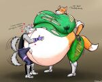  absurd_res animal_humanoid aroused belly belly_rub big_belly big_breasts bodily_fluids breast_milking breasts canid canine canis clothed clothing demyxanthony duo erection erection_under_clothing fox fox_mccloud genitals growth hands_on_belly happy hi_res huge_belly huge_breasts humanoid hyper hyper_belly hyper_breasts hyper_pregnancy lactating male male/male mammal mammal_humanoid navel nintendo penis penis_on_belly pregant pregnant pregnant_male smile star_fox swelling tagme tail torn_clothing traditional_media_(artwork) wolf wolf_o&#039;donnell 