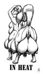  2009 areola big_areola big_breasts big_butt big_nipples boobipede breast_creature breast_play breasts butt canid canid_taur canine canine_taur cirrel cleavage clothed clothing digital_media_(artwork) edit english_text female fox fox_taur genitals hair hanging_breasts huge_breasts huge_nipples humanoid_genitalia humanoid_pussy hyper hyper_breasts in_heat long_hair looking_at_viewer looking_back mammal mammal_taur monochrome multi_breast nipples presenting presenting_hindquarters presenting_pussy pussy raised_tail rear_view side_boob solo tail taur teats text the_truth under_boob what 