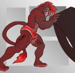  2018 abs anthro biceps claws clothed clothing deltoids ear_piercing ear_ring exercise fangs felid finger_claws flexor_carpi fur grey_background grimfloof_(character) hi_res male mammal muscular muscular_anthro muscular_male muscular_thighs nightterror obliques piercing pubes ring_piercing sabertooth_(anatomy) simple_background solo spots spotted_body spotted_fur striped_body striped_fur stripes tail tail_tuft teeth tire tire_flip toe_claws triceps tuft underwear underwear_only weightlifting workout 