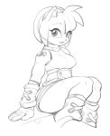  accessory amy_rose anthro belt clothing dress eulipotyphlan female hair_accessory hairband hedgehog hi_res leg_warmers legwear line_art looking_at_viewer mammal sega sitting smile solo sonic_the_hedgehog_(series) tattoo thick_thighs wristband zelen 