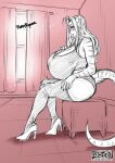  big_breasts breasts furryyoyoer hi_res lazydez legs sketch thick 