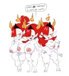  2023 2_horns areola bedroom_eyes big_areola big_breasts blush breasts clone curvy_figure dialogue digital_drawing_(artwork) digital_media_(artwork) disney english_text eyelashes fangs female genitals group hair hair_over_eye hekapoo hi_res horn horned_humanoid huge_areola huge_breasts humanoid humanoid_pointy_ears looking_at_viewer mhdrawin narrowed_eyes nipples not_furry nude one_eye_obstructed open_mouth open_smile orange_eyes pussy red_hair seductive sharp_teeth short_stack simple_background smile star_vs._the_forces_of_evil talking_to_viewer teeth text thick_thighs trio voluptuous white_background white_body white_skin wide_hips yellow_sclera 