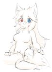  anthro blush breasts canid canine canxue canxue_(character) duo female fingers fox fur hair hi_res holyhorizon humanoid husband husband_and_wife long_hair male male/female mammal married_couple medium_breasts smile tail young_(lore) 