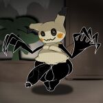  1:1 2023 anthro axoarts balls big_balls big_butt big_hands big_penis black_body black_ears black_eyes butt carton digital_media_(artwork) generation_7_pokemon genitals hi_res huge_penis male mimikyu multicolored_body multicolored_ears nintendo nude penis pokemon pokemon_(species) solo standing thick_thighs three-quarter_view two_tone_body two_tone_ears vein veiny_penis yellow_body yellow_ears 