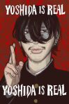  1boy black_eyes black_hair chainsaw_man crossed_fingers facial_hair male_focus mole mole_under_mouth mossacannibalis mustache_stubble school_uniform solo yoshida_hirofumi 