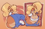  activision anthro artist_name bandicoot big_breasts big_butt blonde_hair blue_eyes breasts brown_body brown_fur butt clothed clothing coco_bandicoot crash_bandicoot_(series) curvy_figure eyebrows feet female fingers footwear fur genitals hair hand_on_hip hi_res huge_butt iaredumbo jewelry long_hair looking_at_viewer mammal marsupial multicolored_body multicolored_fur narrowed_eyes necklace overalls ponytail pussy smile solo tan_body tan_fur thick_thighs toes topwear two_tone_body two_tone_fur voluptuous wide_hips 