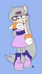  angry anthro blood blood_in_mouth bodily_fluids bruised bruised_eye clothing dress eulipotyphlan fan_character female hedgehog hi_res humanoid inno_(innotsu) innotsu mammal nervous_grin sega shaking solo sonic_the_hedgehog_(series) 