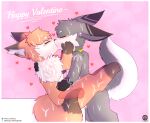  &lt;3 absurd_res anthro bell bodily_fluids canid canine collar cum cum_on_body cum_on_face duo female fox genital_fluids hand_on_face hi_res holidays iradeon kissing love male male/female mammal nia_(senz) sean_(senz) senz sex sitting standing text thrusting valentine&#039;s_day 