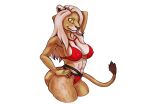  baywatch big_breasts blonde_hair breasts clothing felid female hair lion mammal pantherine swimwear 
