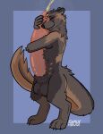  absurd_res anthro balls belly_nipples big_penis big_tail blush blush_lines bodily_fluids brown_body brown_fur domestic_ferret embrace fur genital_fluids genitals hi_res hug huge_penis hybrid hyper hyper_genitalia hyper_penis mammal mephitid mustelid musteline nipples nonbinary_(lore) orange_body orange_fur peeing penis penis_hug precum shadyhouse skunk solo spotted_skunk tail tan_body tan_fur true_musteline urine urine_stream weasel 