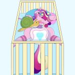  &lt;3 absurd_res bdsm big_diaper bondage bound clothed clothing cuff_(restraint) diaper diaper_fetish equid equine friendship_is_magic gag hasbro hi_res horn infantilism looking_at_viewer mammal my_little_pony object_in_mouth pacifier pacifier_gag pacifier_in_mouth plushie poofy_diaper princess_cadance_(mlp) restraints shackles unicorn wearing_diaper 