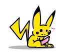  anthro cute_expression feral generation_1_pokemon genitals hi_res male nintendo nude penis pikachu pokemon pokemon_(species) smile solo xiomih 