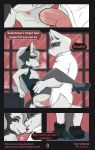  absurd_res anthro canid canine canis comic death_(puss_in_boots) female helluva_boss hi_res loona_(helluva_boss) male mammal salvador_zabrali wolf 