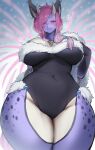  1girl absurdres breasts furry furry_female highres large_breasts original solo suurin_(ksyaro) 
