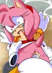  absurd_res amy_rose anal anal_penetration anthro big_pupils blush bodily_fluids butt canid canine clothed clothed_sex clothing crying dilated_pupils duo eulipotyphlan female first_person_view forced fox from_behind_position genitals hedgehog hi_res male male/female mammal miles_prower penetration penis pokachu_(artist) pupils rape sega sex sonic_the_hedgehog_(series) tears 
