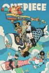  :d aged_down armor black_hair black_pants black_shirt black_shorts blonde_hair brook_(one_piece) clenched_hands cyborg flag flying franky_(one_piece) green_hair green_pants hat helmet highres holding holding_flag holding_instrument instrument japanese_armor jinbe_(one_piece) kabuto_(helmet) kodomo_no_hi koinobori long_hair long_sleeves monkey_d._luffy nami_(one_piece) nico_robin one_piece orange_hair pants rocket roronoa_zoro sanji_(one_piece) shirt shorts smile straw_hat straw_hat_pirates straw_hats_jolly_roger takeuchi_ryousuke tony_tony_chopper usopp white_shirt windsock 