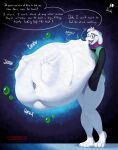 abdominal_bulge absurd_res anthro anthro_pred begging belly big_belly bodily_fluids body_outline bovid butt caprine clothed clothing deltarune dialogue digestion digital_media_(artwork) duo english_text face_imprint fatal_vore feet female female_prey fully_inside fur goat hair hi_res humanoid hybrid imminent_digestion imprint male male/female mammal navel onomatopoeia open_mouth oral_vore outline overweight paws ralsei rumbling_stomach simple_background size_difference smile sound_effects speech_bubble tairedfox text tongue toriel undertale_(series) unwilling_prey vore white_body willing_prey young_on_old 